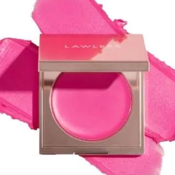 🌻 LAWLESS VALENTINE Bright watermelon 
Pinch My Cheeks Soft-Blur Cream Blush - Picture 1 of 7